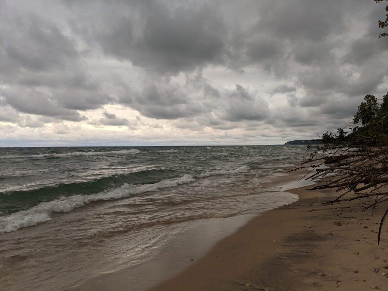 Stormy skies at the beach2