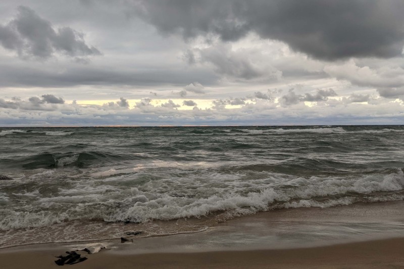 Stormy skies at the beach5