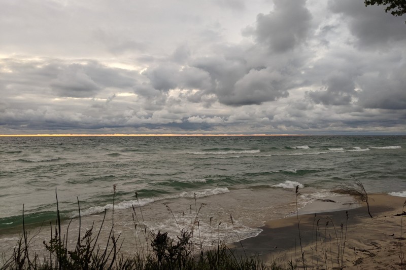 Stormy skies at the beach6