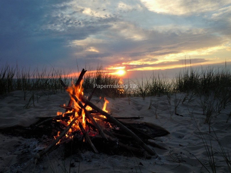 Beach-bonfire