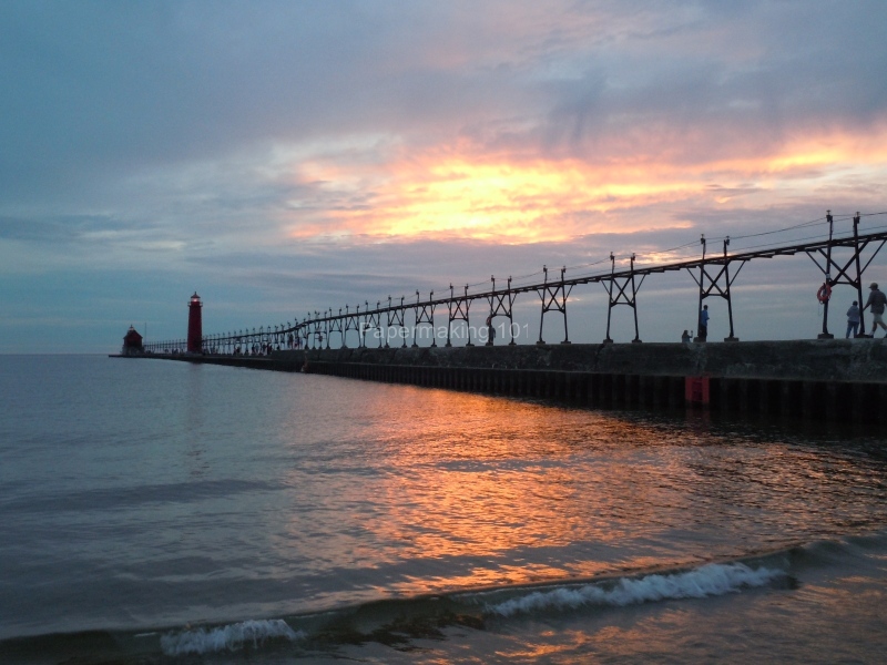 Dusk in Grand Haven